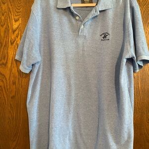 Beverly Hills Polo Club Blue Polo Shirt‎
